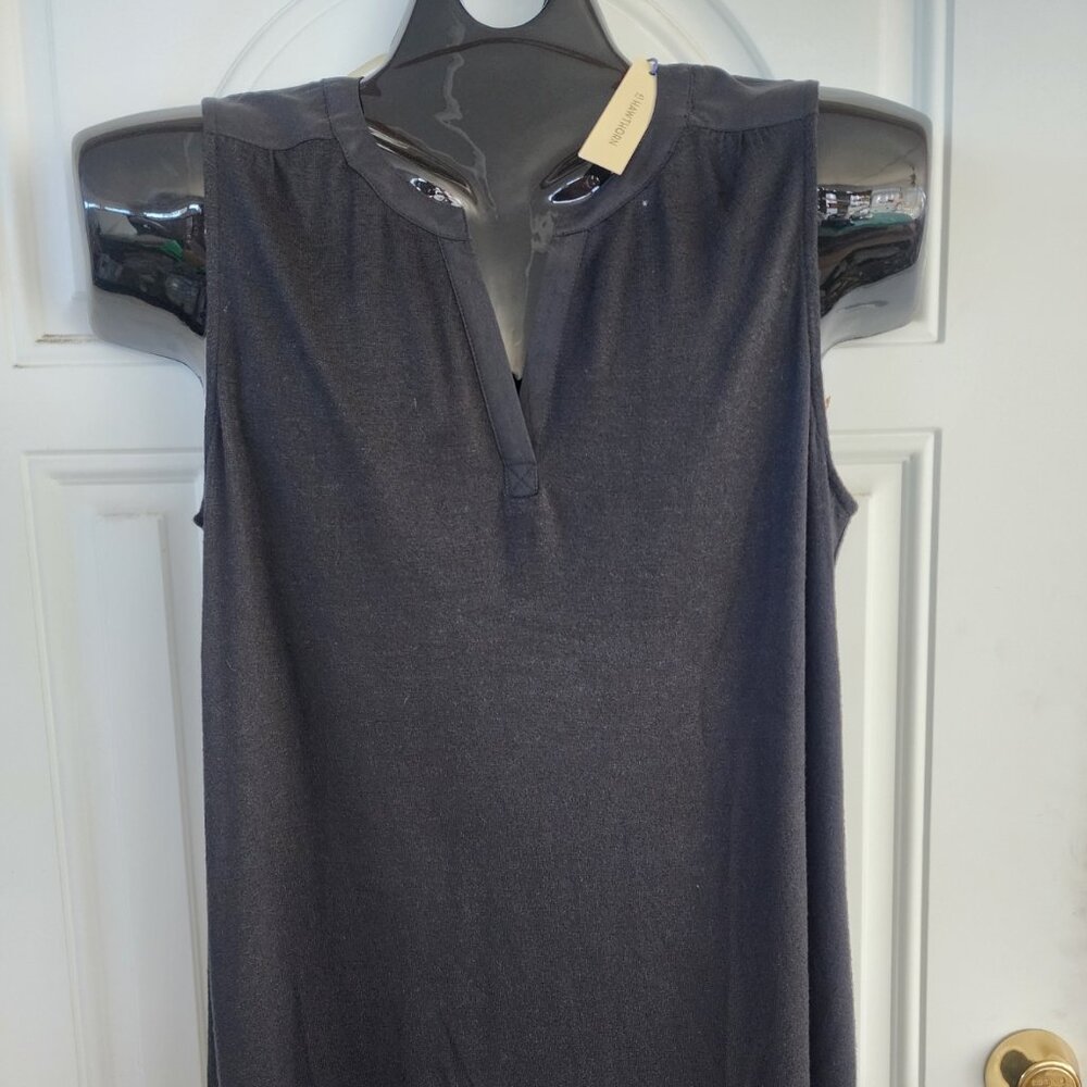 41 Hawthorne Zariyah Split Neck Knit Top